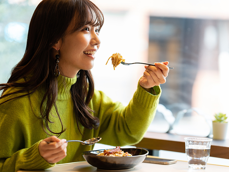 食べたいものを違和感なく食べられる​​​