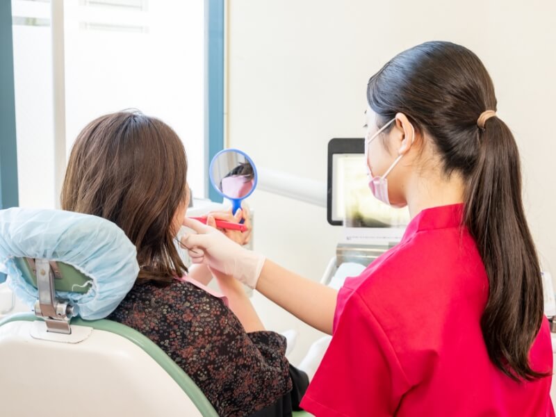 いつまでも自分の歯で食事をするために定期検診は大切です